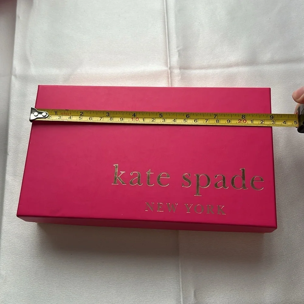 Kate spade empty box pink and orange